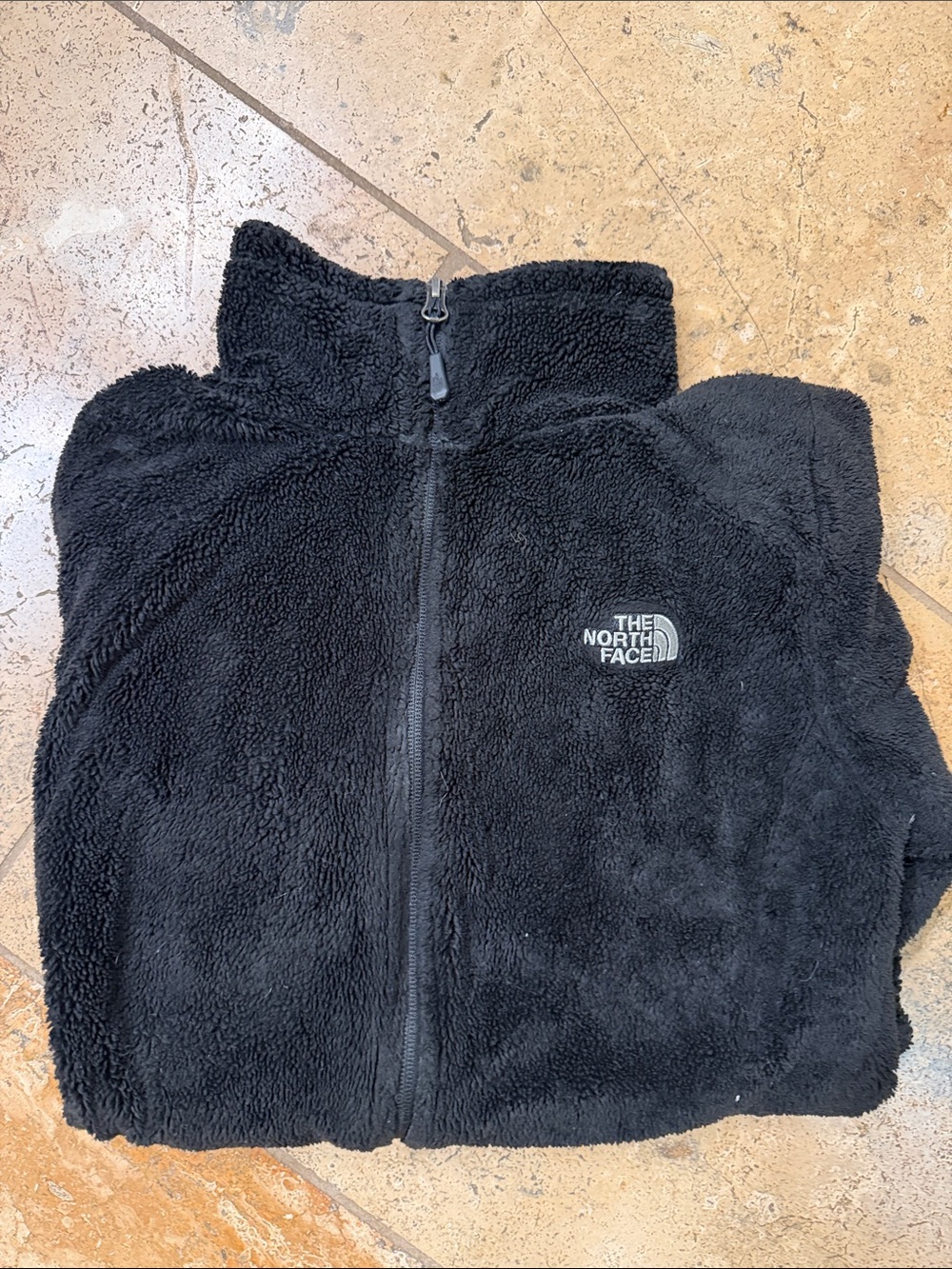 The North Face Kids Black Sherpa Fleece Jacket